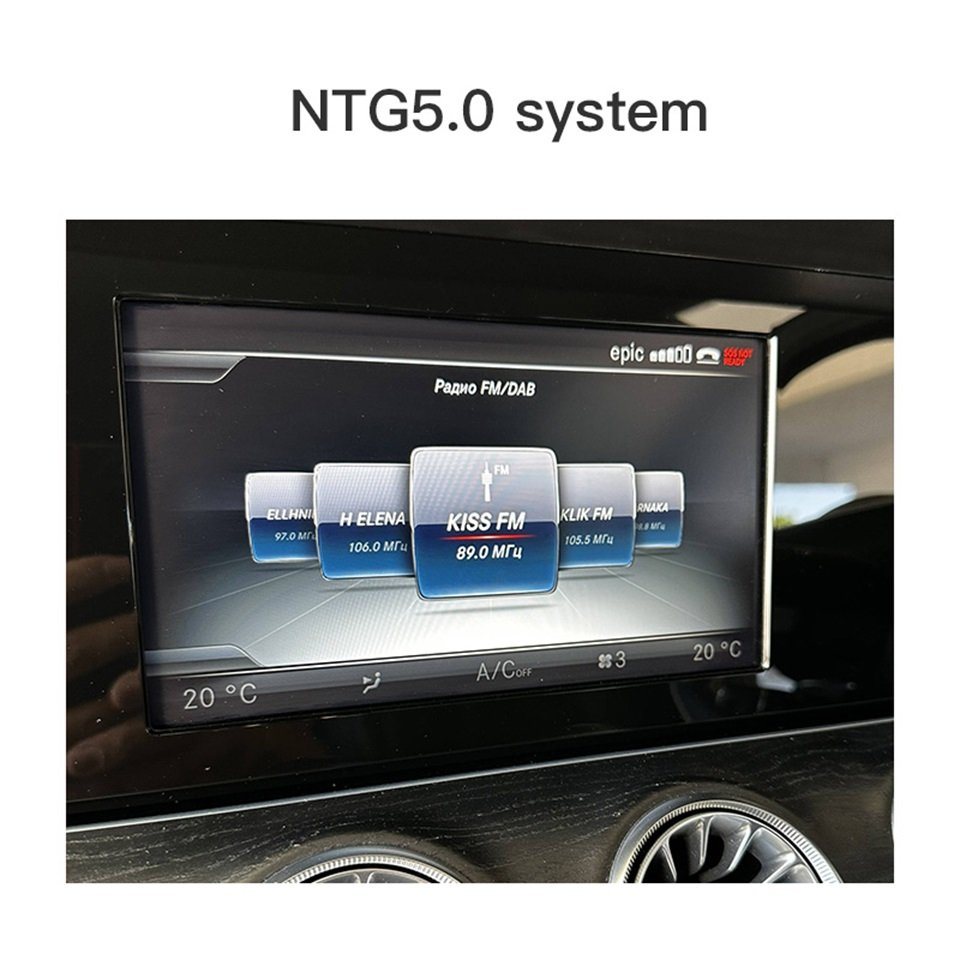 GABITECH Drahtlos CarPlay Android Auto für Mercedes Benz A B CLA V X C E GLA S Autoradio (NTG 5.0/5.1/5.2 System. A/B/C/CL/GLS/GLE/CLS/X/E/G/S/GLA/CLA/GLC) Bild 5