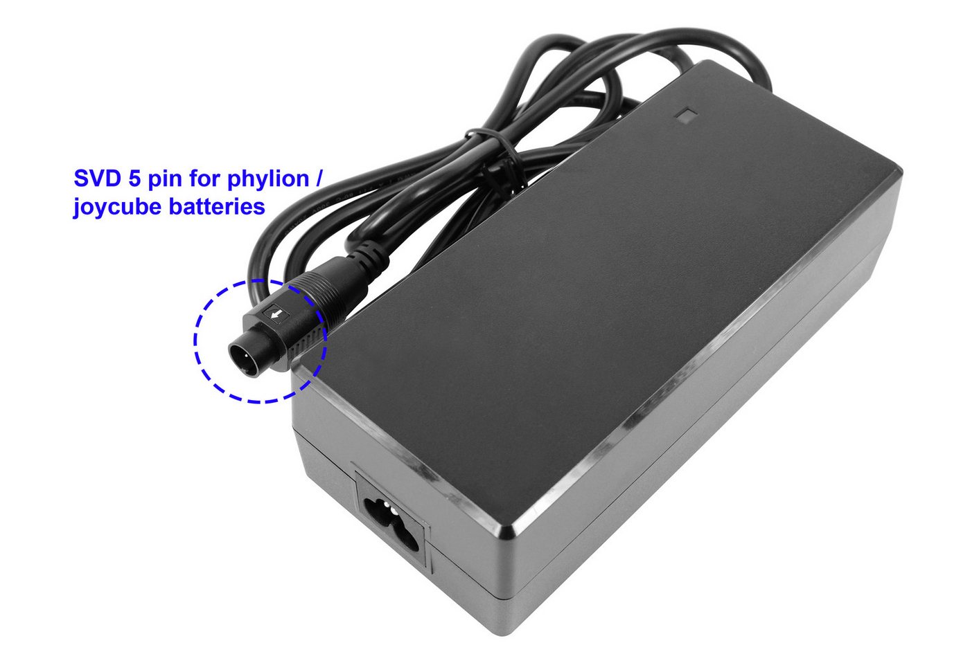 PowerSmart Batterie-Ladegerät (42V 2A SV 5-poliges für AGLC084V42S)
