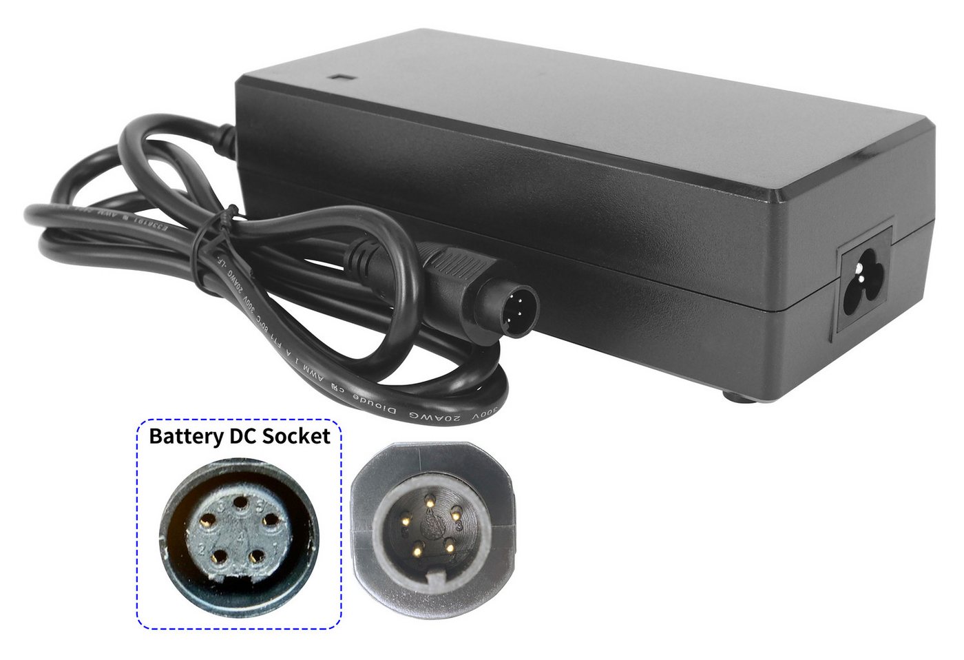 PowerSmart Batterie-Ladegerät (42V 2A SV 5-poliges für AGLC084V42S) Bild 2