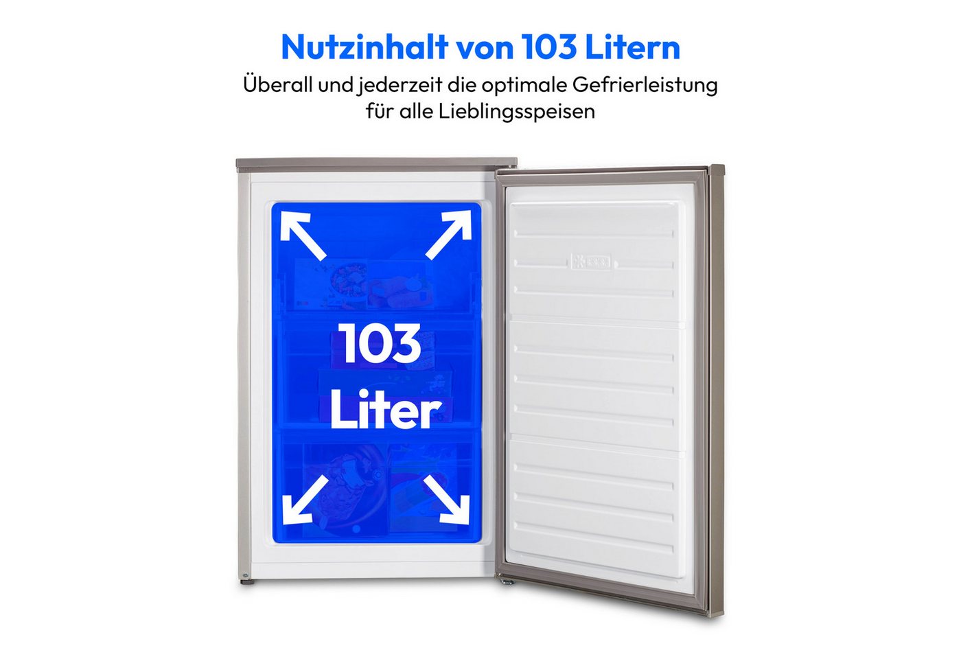 Medion® Gefrierschrank MD37777, 84 cm hoch, 54 cm breit Bild 2