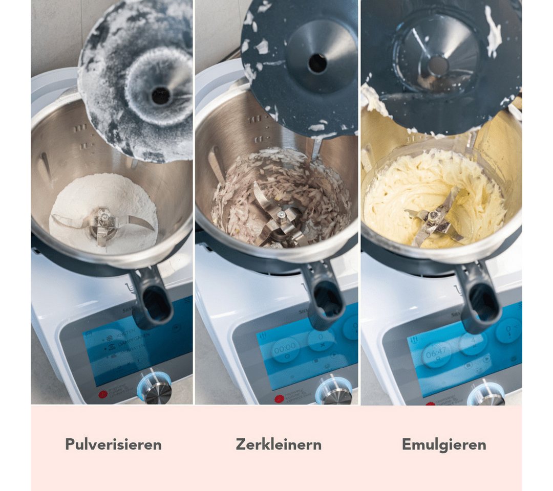 Wundermix Küchenmaschinen Zubehör-Set, Zubehör für MC Connect, MC Trend, MC Smart