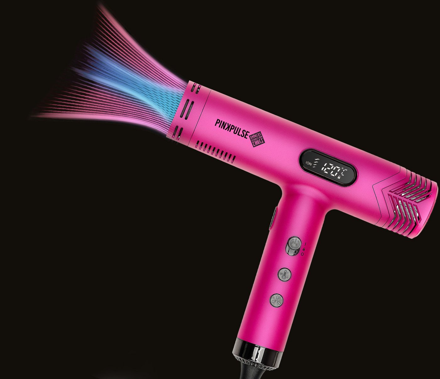 EFALOCK Professional Haartrockner Efalock Haartrockner, 2400 W, Set mit Haartrockner und Zubehör, Ionentechnologie, Kaltluftfunktion, Überhitzungsschutz Bild 2