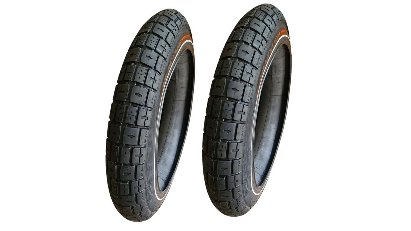 Chaoyang Fahrradreifen 2 Stk Fatbike Reifen Easy Transport 20x4.0 100-406 Extra Pannenschutz, (2-tlg)