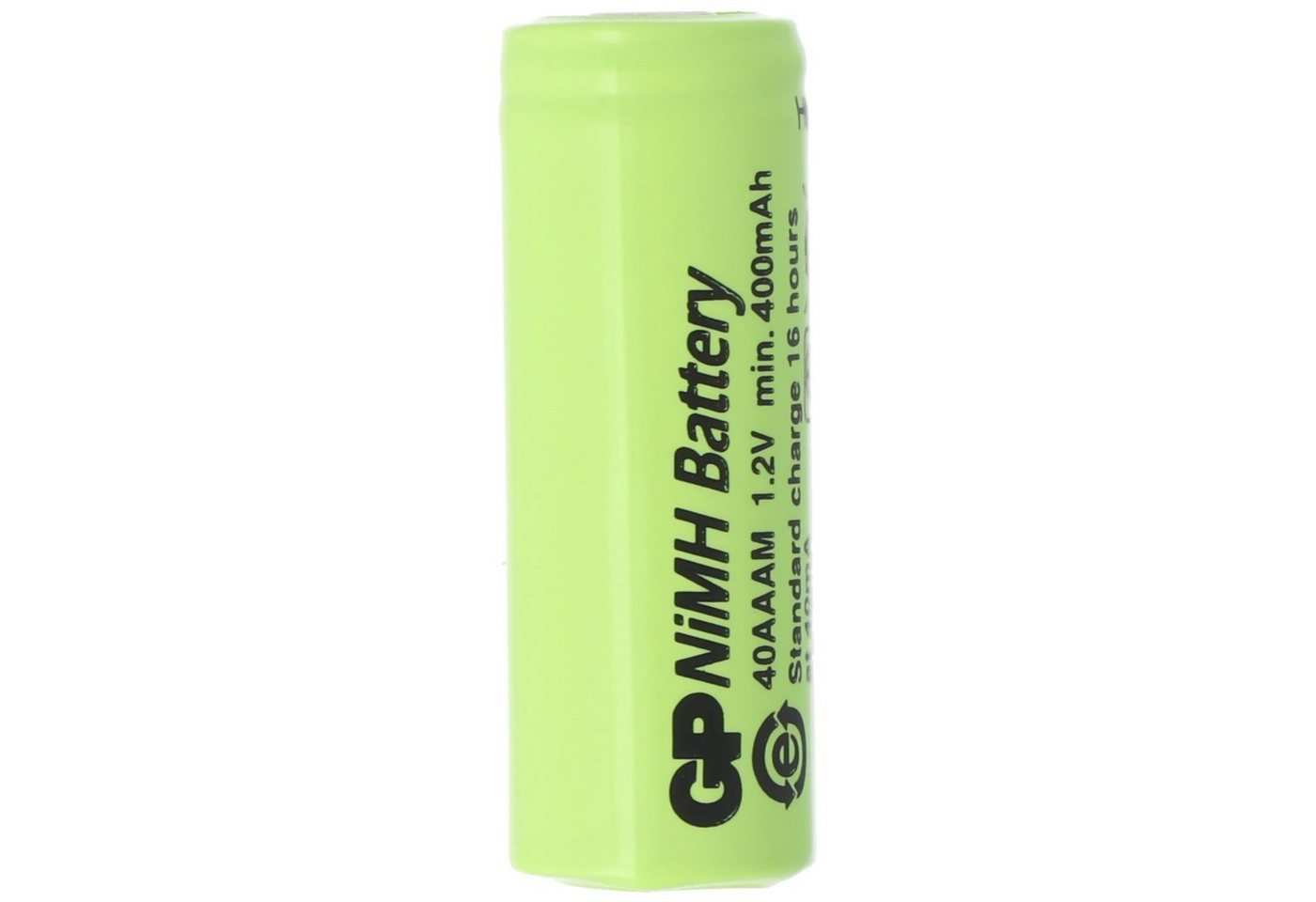 AccuCell Akku NiMH 2/3AAA Flat Top 1,2 Volt mit 400mA ohne Kopf 29x10mm Akku 400 mAh (1,2 V) Bild 4