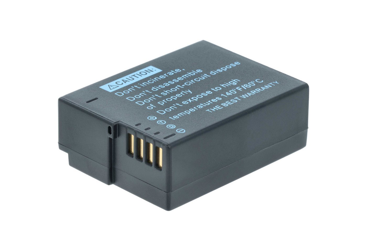 vhbw Akku passend für Panasonic Lumix DMC-FZ200, DMC-FZ2000, DC-FZ1000 II, Kamera-Akku Akku Li-Ion 1000 mAh (7,2 V, 2 St), Leistungsfähige Austausch-Akkus für Digitalkamera, Spiegelreflexkamera