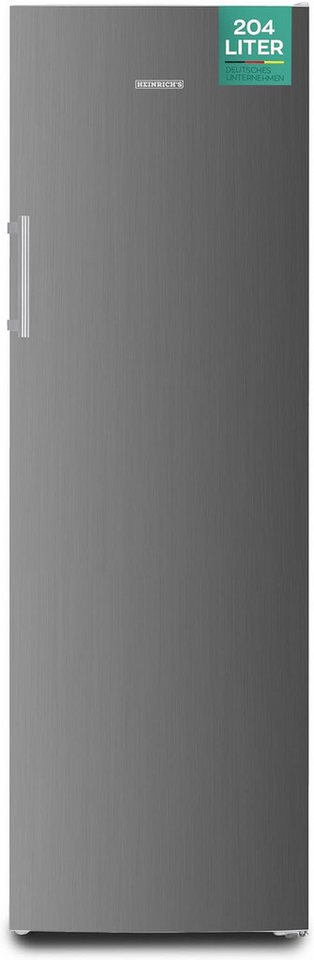 Heinrich´s Gefrierschrank HGS 3193 IX, 170.5 cm hoch, 54.5 cm breit, Tiefkühlschrank Freezer 204 L No-Frost Bild 4