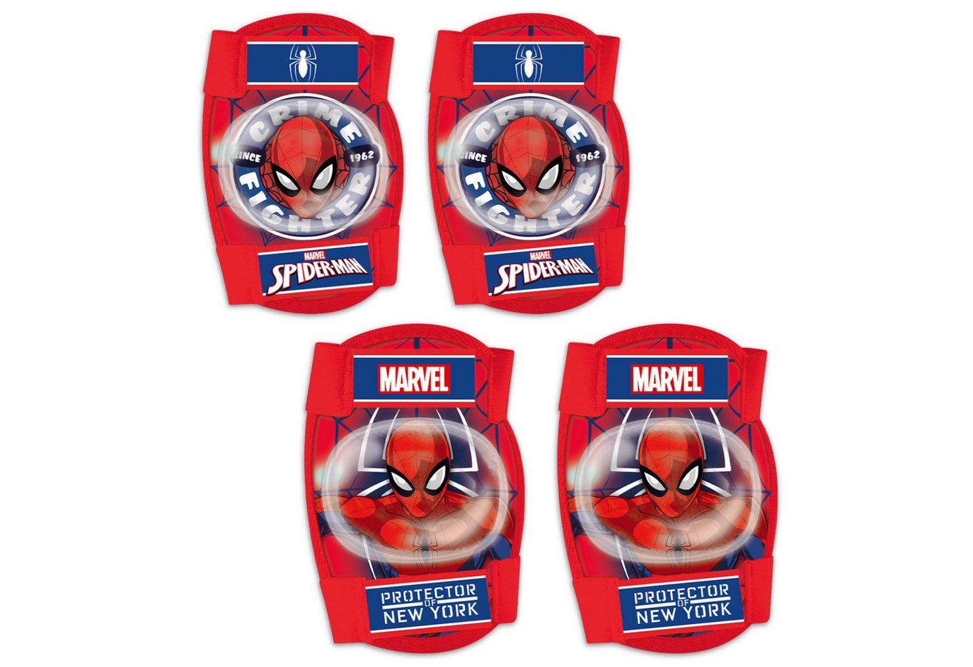 MARVEL Knieschutz MARVEL Spider-Man Kinder Knie- und Ellenbogenschützer SET Bild 2
