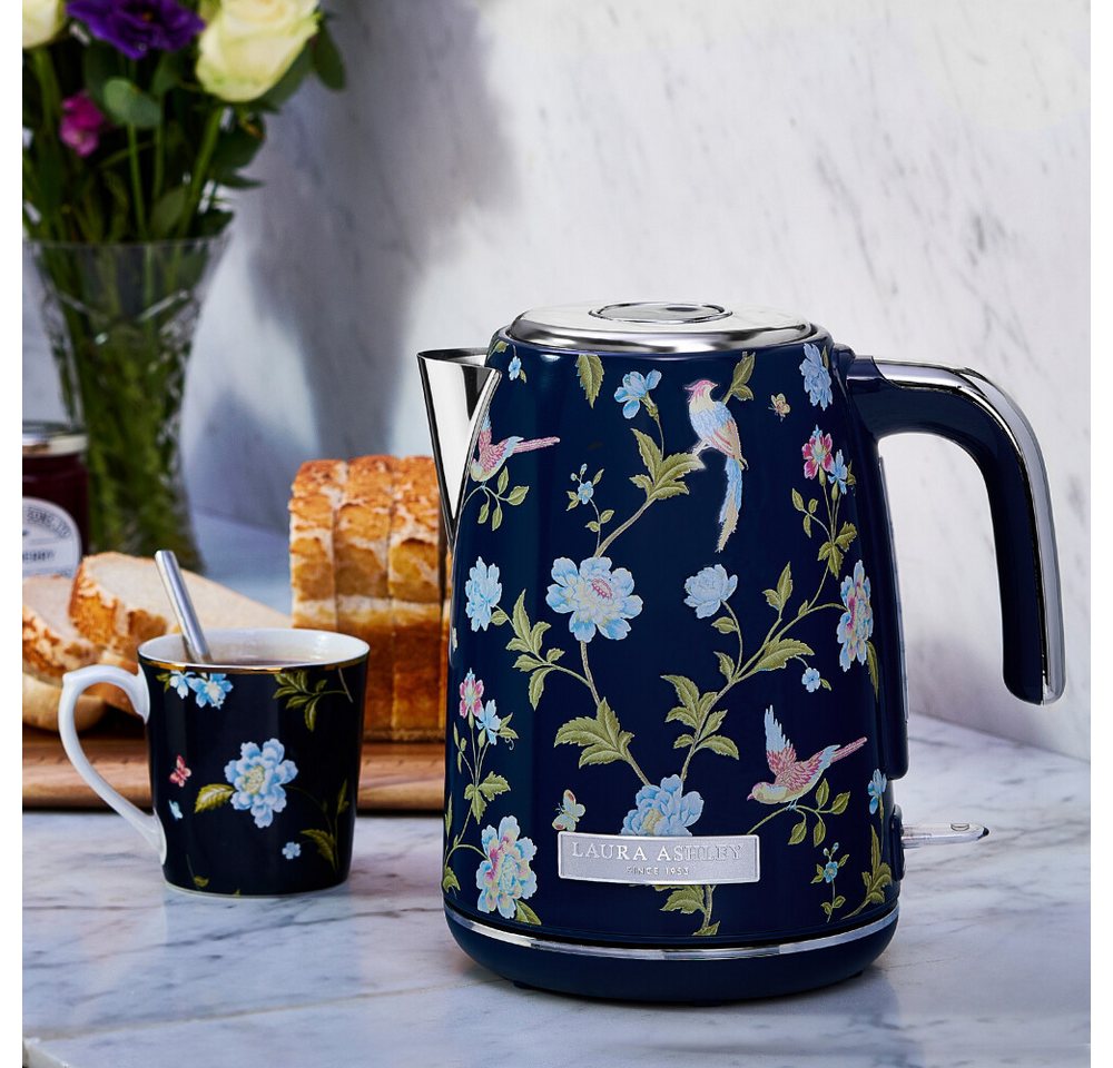 VQ Wasserkocher Laura Ashley Wasserkocher 1,7L, 2200W, kabellos – Elveden Marine VQ, 1.7 l, 2200 W Bild 3