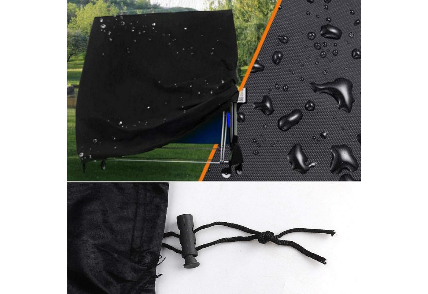 FELIXLEO Tischtennisplatte Tischtennisplatte Abdeckung Wasserdicht UV-beständig 165×70×185cm (1-tlg) Bild 2