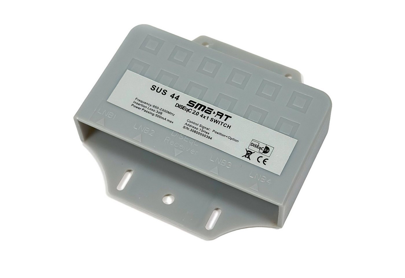 HB-DIGITAL SAT-Multischalter Schalter DiSEqC Smart Titanium 4/1 Switch