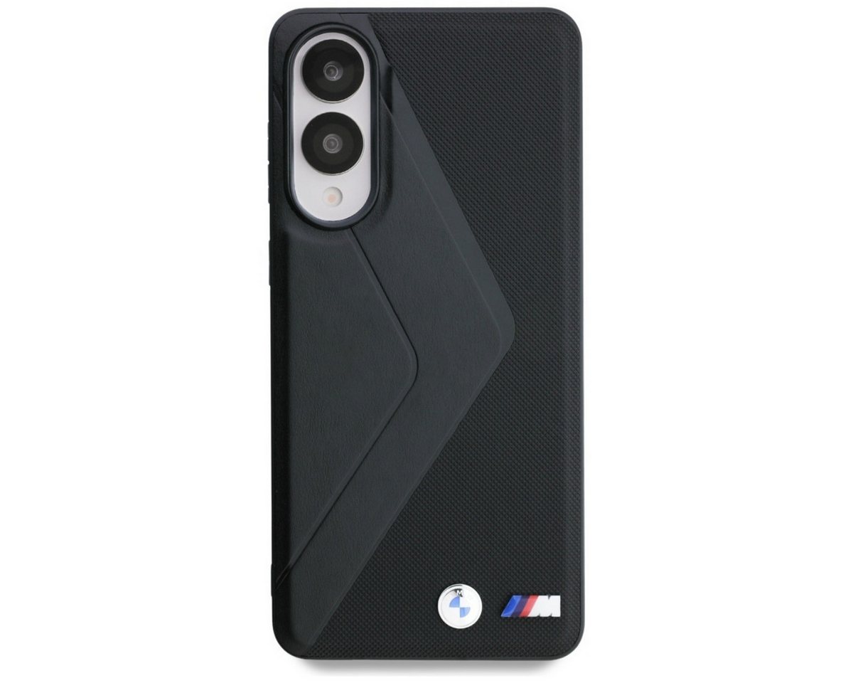 BMW Handyhülle Oversized Stripes Magnetring für Samsung Galaxy S25 Edge 6,8, BMW Lederhülle mit übergroßen Streifen und integriertem Magnetring Bild 2