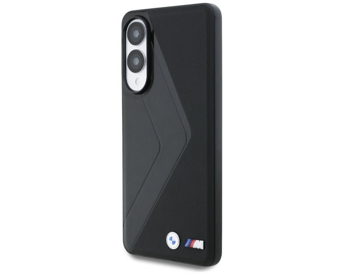 BMW Handyhülle Oversized Stripes Magnetring für Samsung Galaxy S25 Edge 6,8, BMW Lederhülle mit übergroßen Streifen und integriertem Magnetring Bild 5