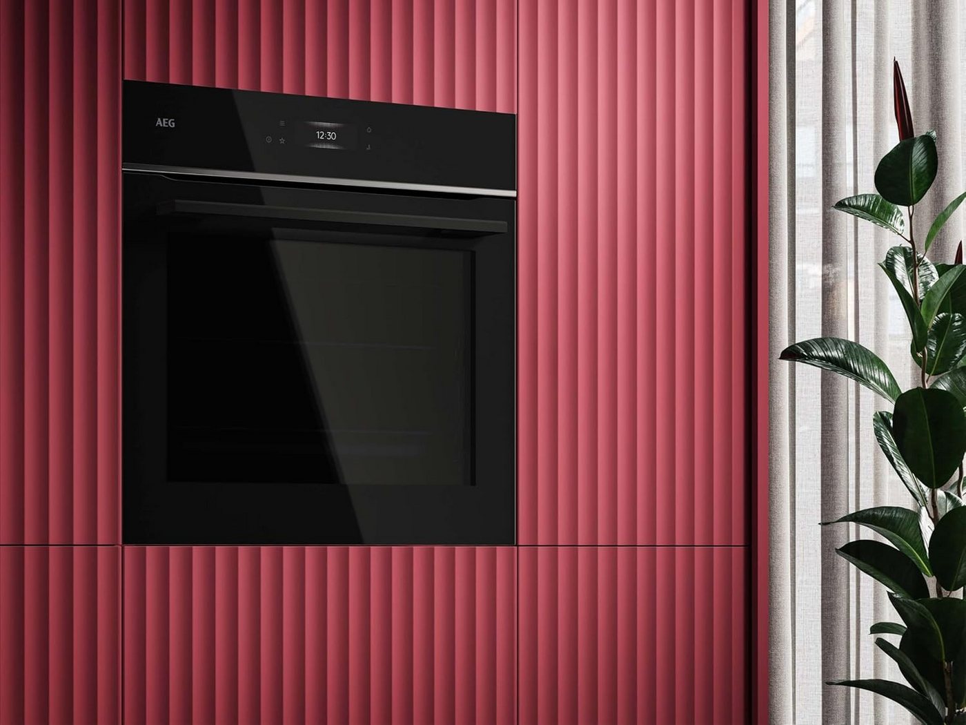 AEG Einbaubackofen TE7PB63ZAB Einbaubackofen, MealAssist, Pyrolyse, WLAN