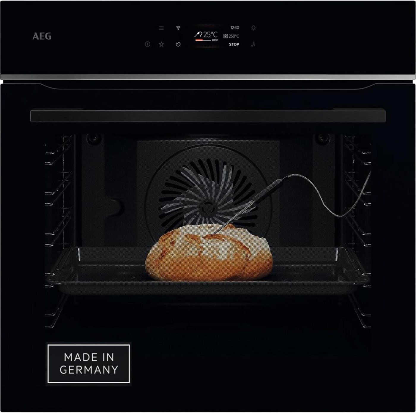 AEG Einbaubackofen TE7PB63ZAB Einbaubackofen, MealAssist, Pyrolyse, WLAN Bild 2