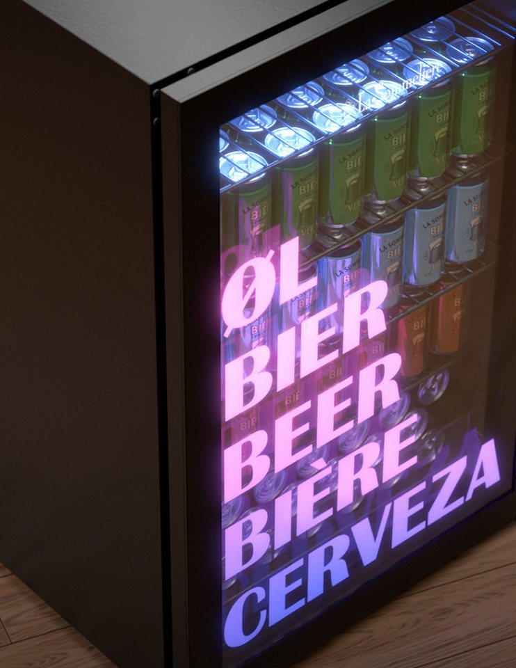 La Sommelière Getränkekühlschrank BEER150, schnellkühl Funktion, -6°C bis +18°C – 128 L, LED-Beleuchtung Bild 5