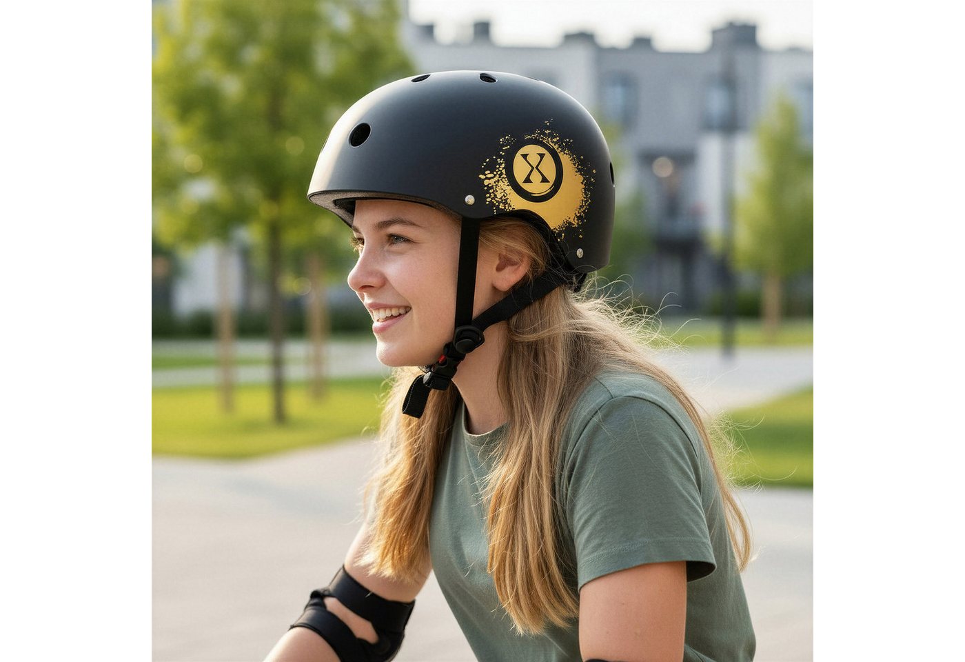NILS EXTREME Skatehelm Boardhelm Fahrradhelm Helm "FLY" verschiedene Größen, Out-Mold-Technologie für sicheren Schutz