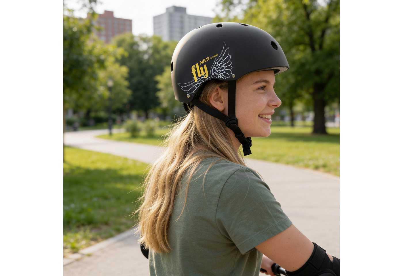 NILS EXTREME Skatehelm Boardhelm Fahrradhelm Helm "FLY" verschiedene Größen, Out-Mold-Technologie für sicheren Schutz Bild 3