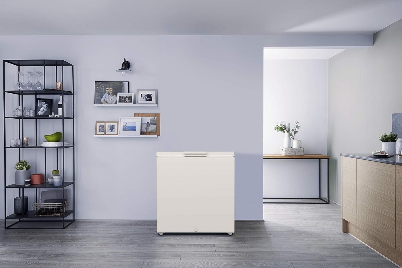 BAUKNECHT Gefriertruhe GTE 206 A2+ (2), 80.60 cm breit, 204 l, Supergefrierfunktion, Door Balance – sicher bei jedem Öff nungswinkel Bild 5