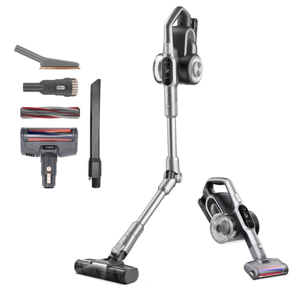 Jimmy Bodenstaubsauger H10 Flex Akku-Hand-und Stielstaubsauger Akku Staubsauger, 650 W, 245AW Saugkraft, 4 Reinigungsmodi, 0,6L Staubbehälter, 2500mAh Akku Bild 3