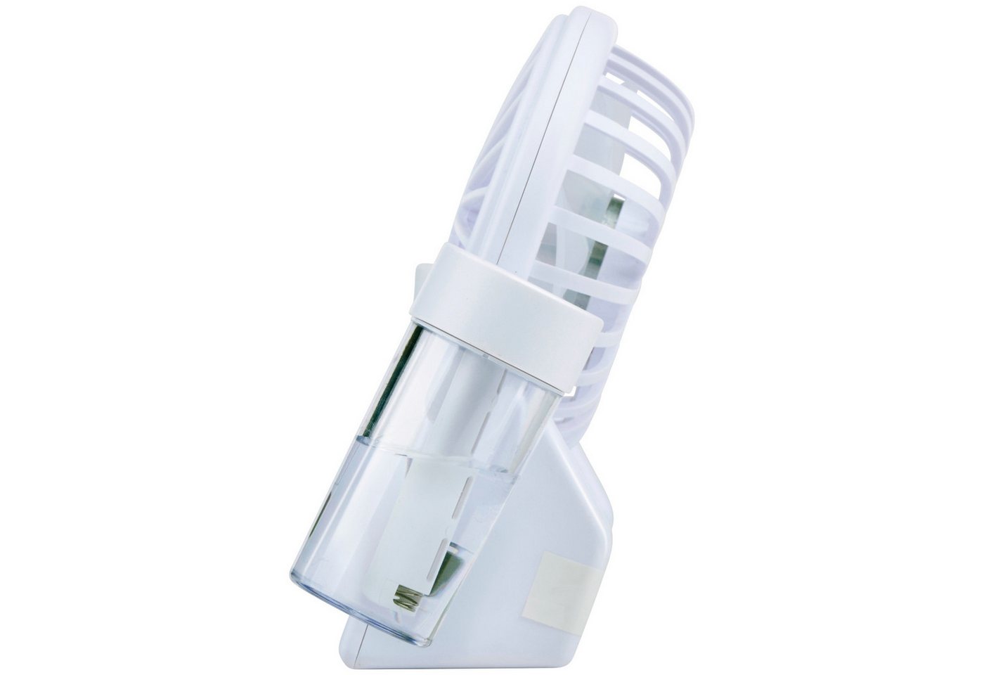 HAC24 Tischventilator Mini Akku Wasser Ventilator Mobiler Tischlüfter, mit Sprühnebel 12 × 15 × 5 cm 4 Stufen USB-C