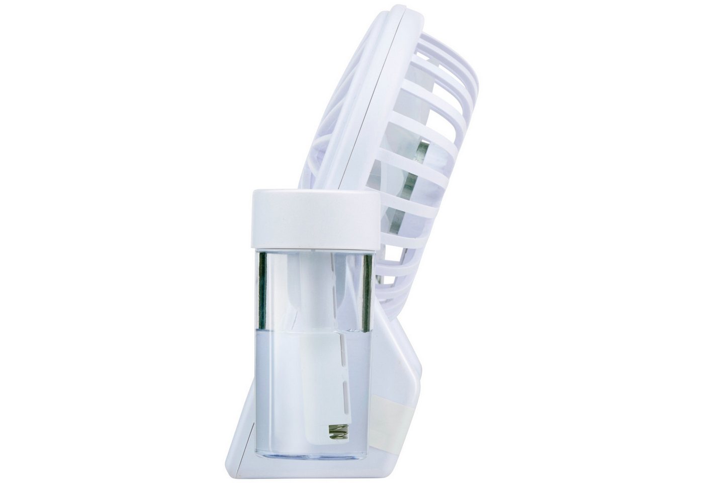 HAC24 Tischventilator Mini Akku Wasser Ventilator Mobiler Tischlüfter, mit Sprühnebel 12 × 15 × 5 cm 4 Stufen USB-C Bild 3