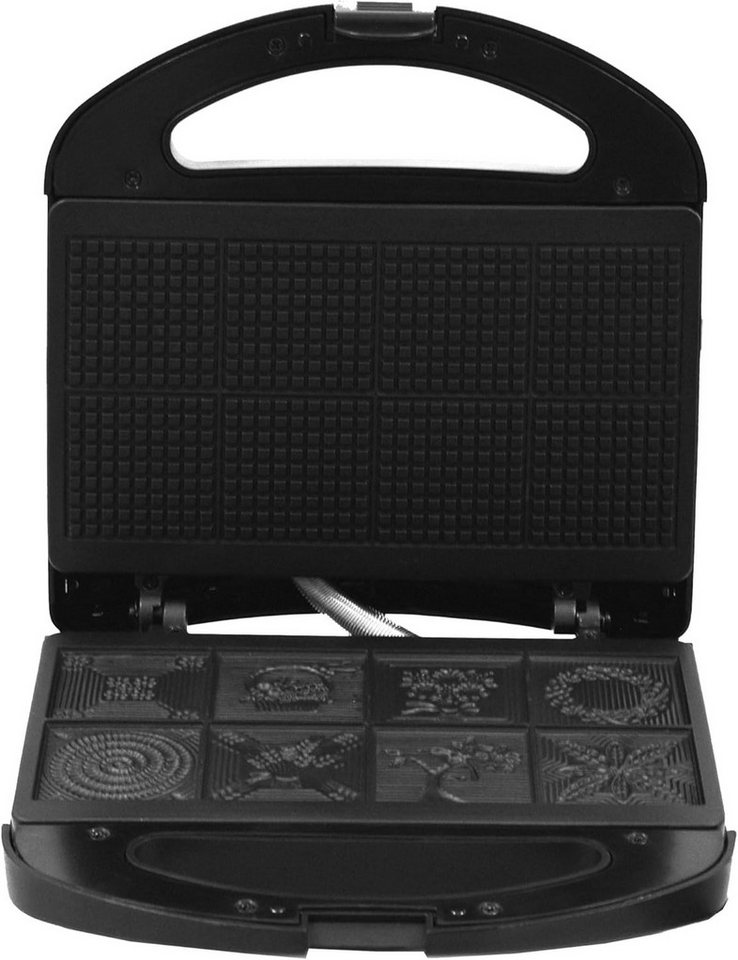 Efbe Waffeleisen Zimtwaffeleisen, 750 W, mit 8 unterschiedlichen Motiven Bild 2