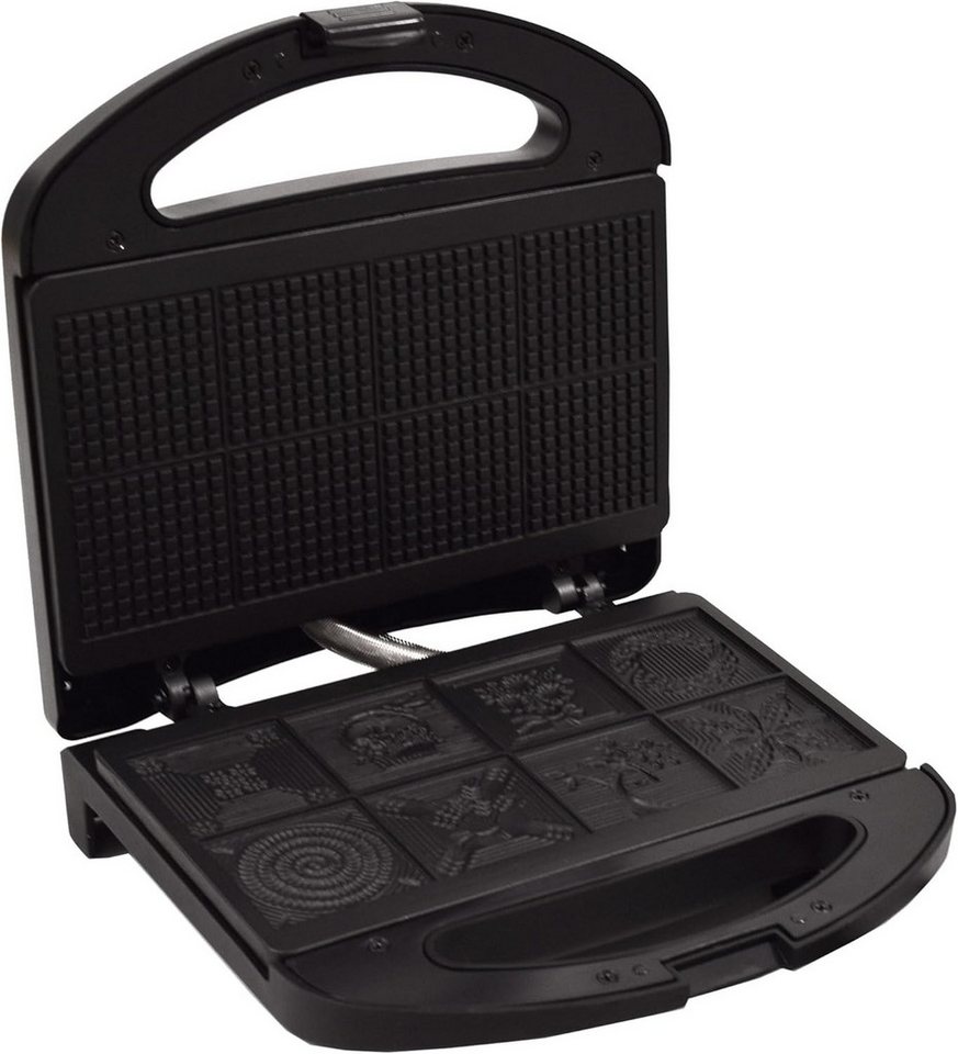 Efbe Waffeleisen Zimtwaffeleisen, 750 W, mit 8 unterschiedlichen Motiven Bild 5