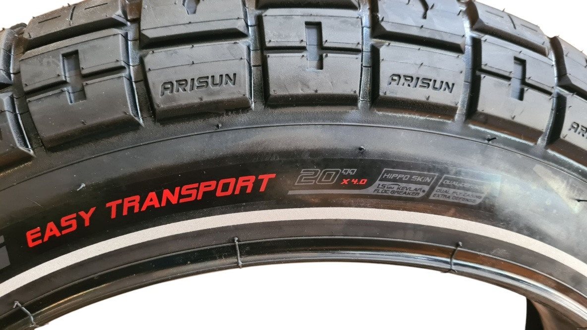 Chaoyang Fahrradreifen Fatbike Easy Transport 20x4.0 100-406 Pannenschutz inkl. 2 Schläuche, (4-tlg) Bild 2