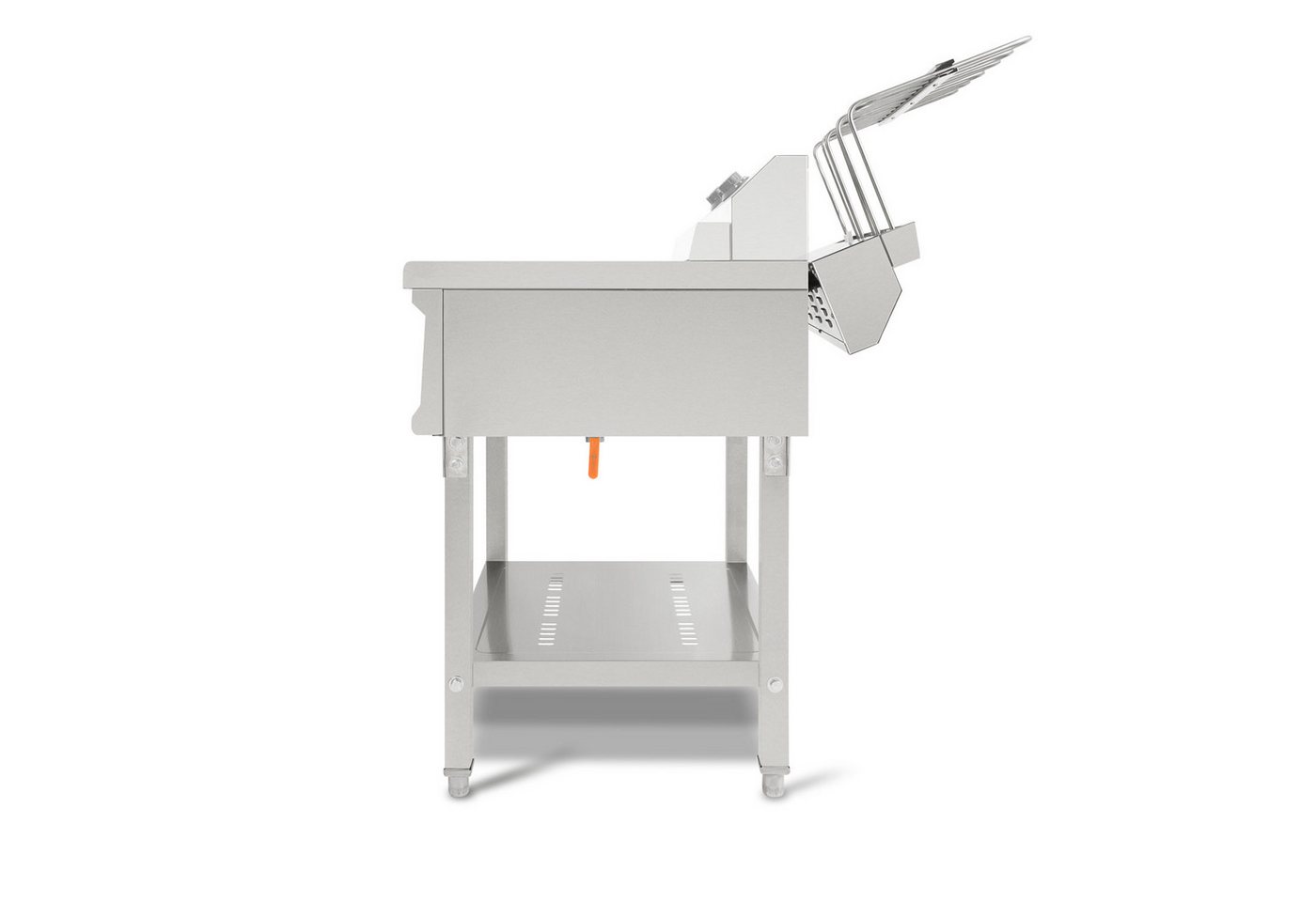vertes Fritteuse FD5-FRT52-1, 7500 W, 50-200°C, 380V, Kaltzonenprinzip, Profi-Fritteuse mit Untergestell Bild 4