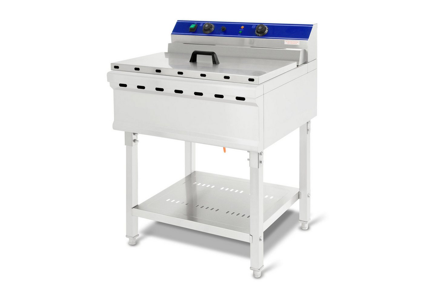 vertes Fritteuse FD5-FRT52-1, 7500 W, 50-200°C, 380V, Kaltzonenprinzip, Profi-Fritteuse mit Untergestell Bild 5