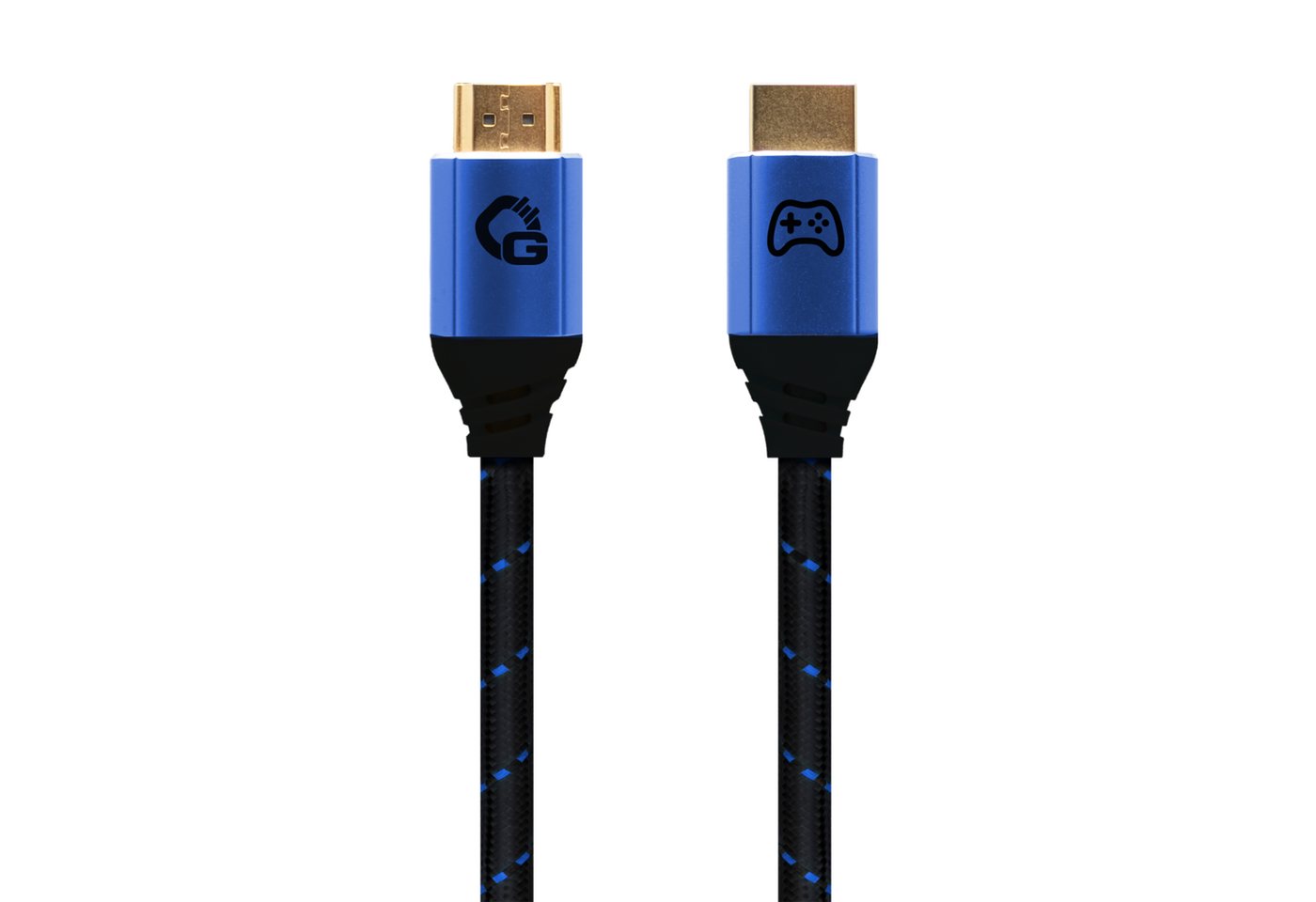 OEHLBACH GAMING New Game Blue HDMI-Kabel, HDMI, HDMI (300 cm), Maximale Gaming-Performance mit 4k/240hz, HDR & VRR Support Bild 4