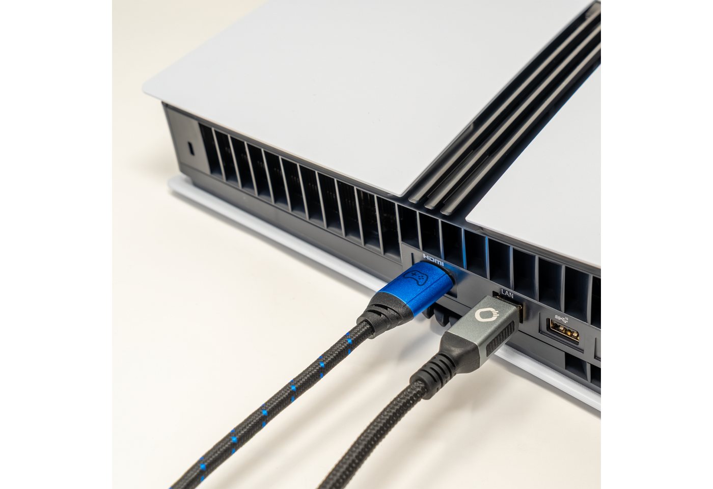 OEHLBACH GAMING New Game Blue HDMI-Kabel, HDMI, HDMI (300 cm), Maximale Gaming-Performance mit 4k/240hz, HDR & VRR Support Bild 5