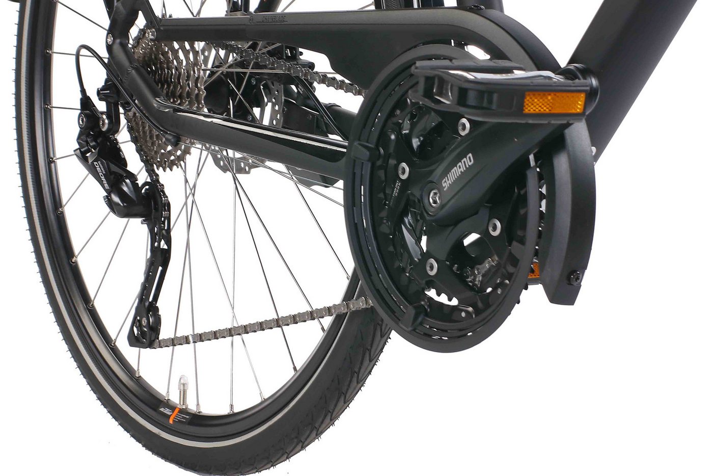 KTM Trekkingrad KTM Veneto Disc 30 Damen Trapez schwarz 2024, 30 Gang Shimano Deore T6000-10 SGS shadow, Kettenschaltung Bild 3