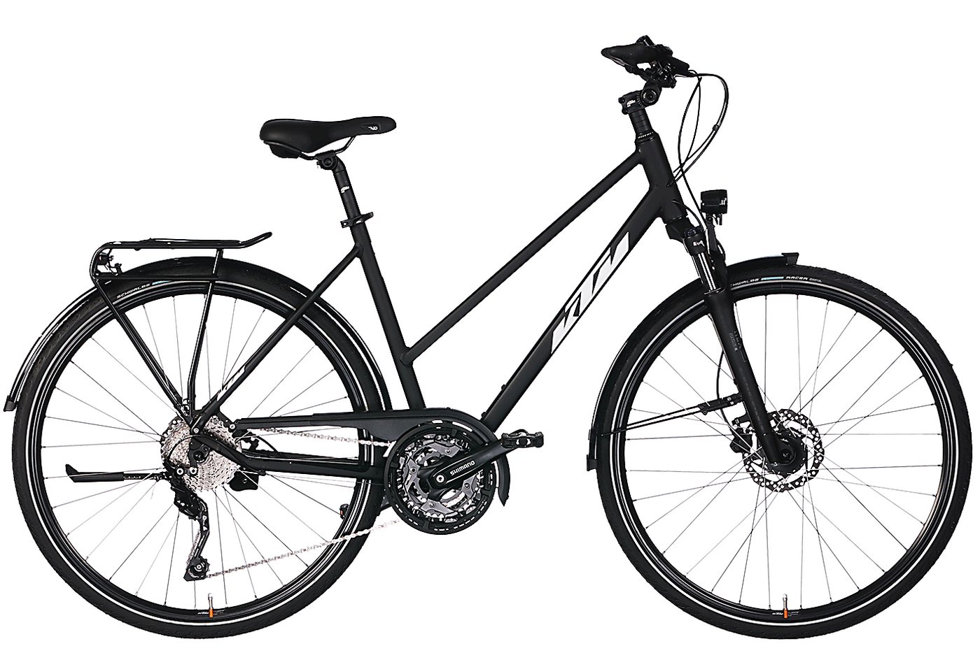 KTM Trekkingrad KTM Veneto Disc 30 Damen Trapez schwarz 2024, 30 Gang Shimano Deore T6000-10 SGS shadow, Kettenschaltung Bild 4