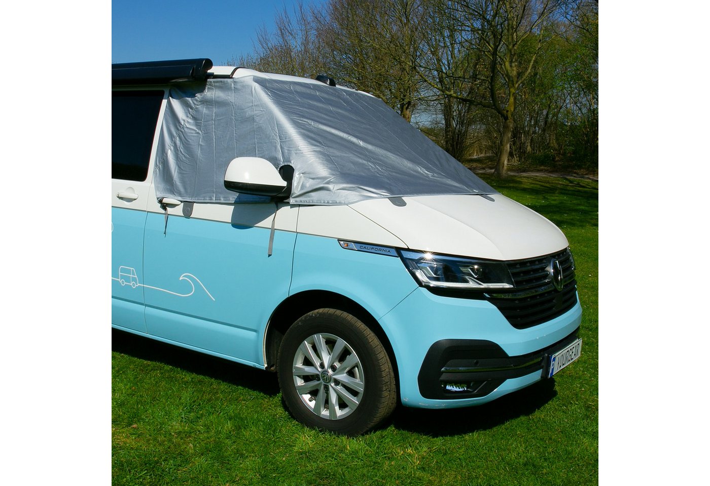 yourGEAR Schutzplane your GEAR Sanremo - Schutzmatte VW T5 T6 T6.1 Seiten- u. Frontscheibe Bild 3