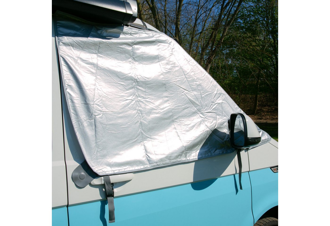 yourGEAR Schutzplane your GEAR Sanremo - Schutzmatte VW T5 T6 T6.1 Seiten- u. Frontscheibe Bild 5