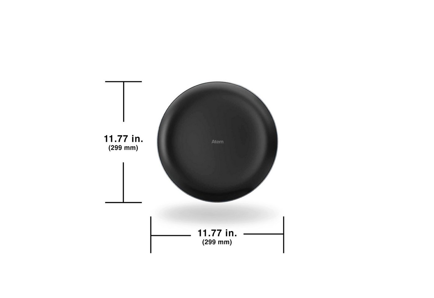 IQAir Luftreiniger Atem Car - Kompakter Air Purifier gegen Abgase, Staub, Rauch, Gerüche, für 14 m² Räume, für Allergiker mit HyperHEPA Partikel- & Gasfilter + App & Bluetooth Bild 2