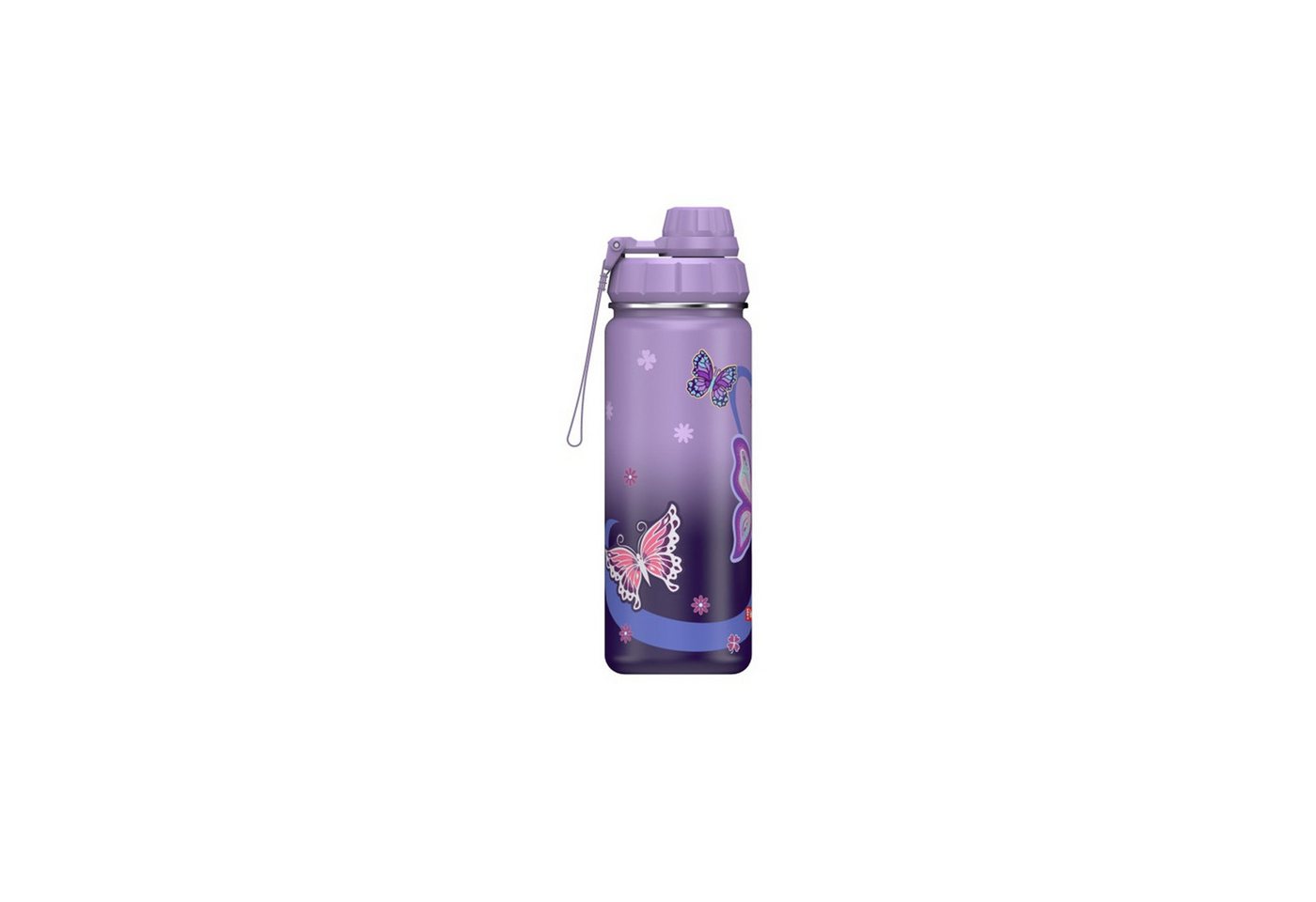 Step by Step Trinkflasche Edelstahl Trinkflasche, Sweet Butterfly 0,5 l, Kinder-Flasche, nicht Spülmaschinengeeignet, 500 ml Bild 2