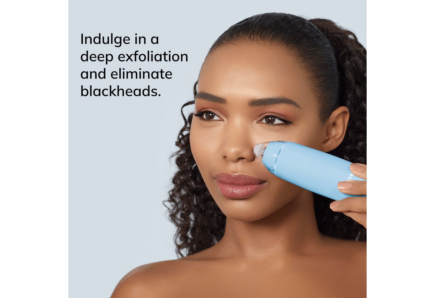 GESKE German Beauty Tech Mikrodermabrasionsgerät SmartAppGuided™ MicroDermabrasion Blackhead Remover 7 in 1, Packung (Gerät & USB-Ladekabel), 17-tlg., Gerät inkl. kostenloser APP (SmartAppGuided Device), Mit der GESKE App erhältst Du deine personalisierte Hautpflegeroutine. Bild 5