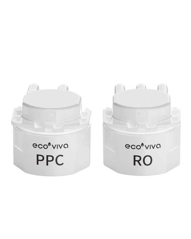 Ecoviva Wasserfilter MATE5 Entkalkungs-Filterkartuschen-Set