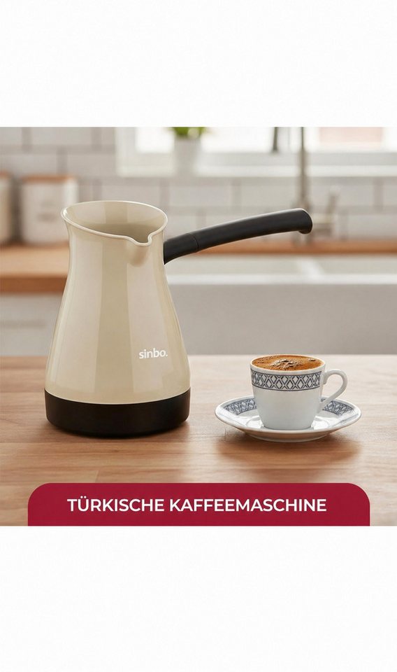 Sinbo Mokkamaschine, Türkische Kaffeemaschine 400ml Bild 5