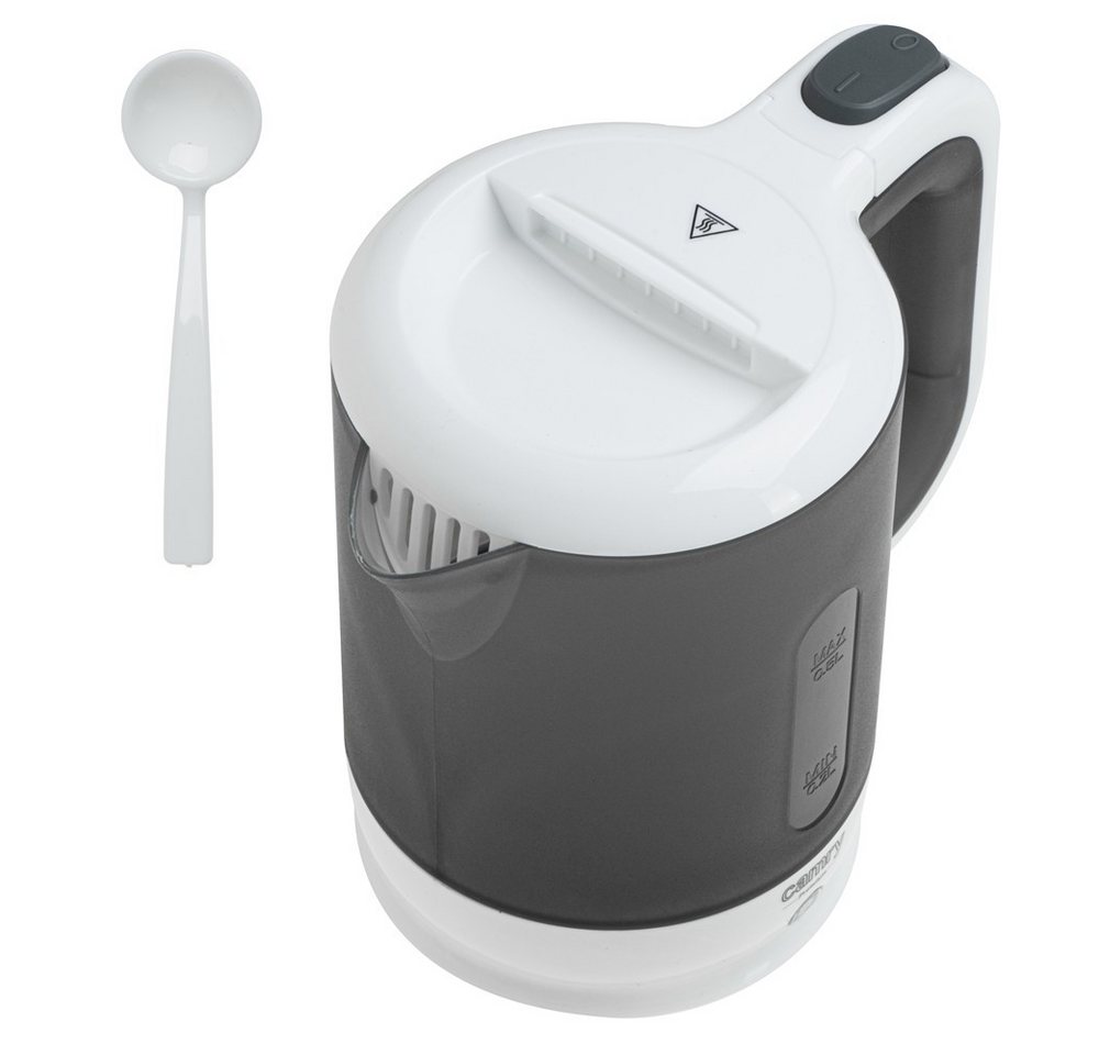 Camry Reise-Wasserkocher CR 1382, 0,5 l, 900 W, inklusive 2 Becher und Löffel Bild 4