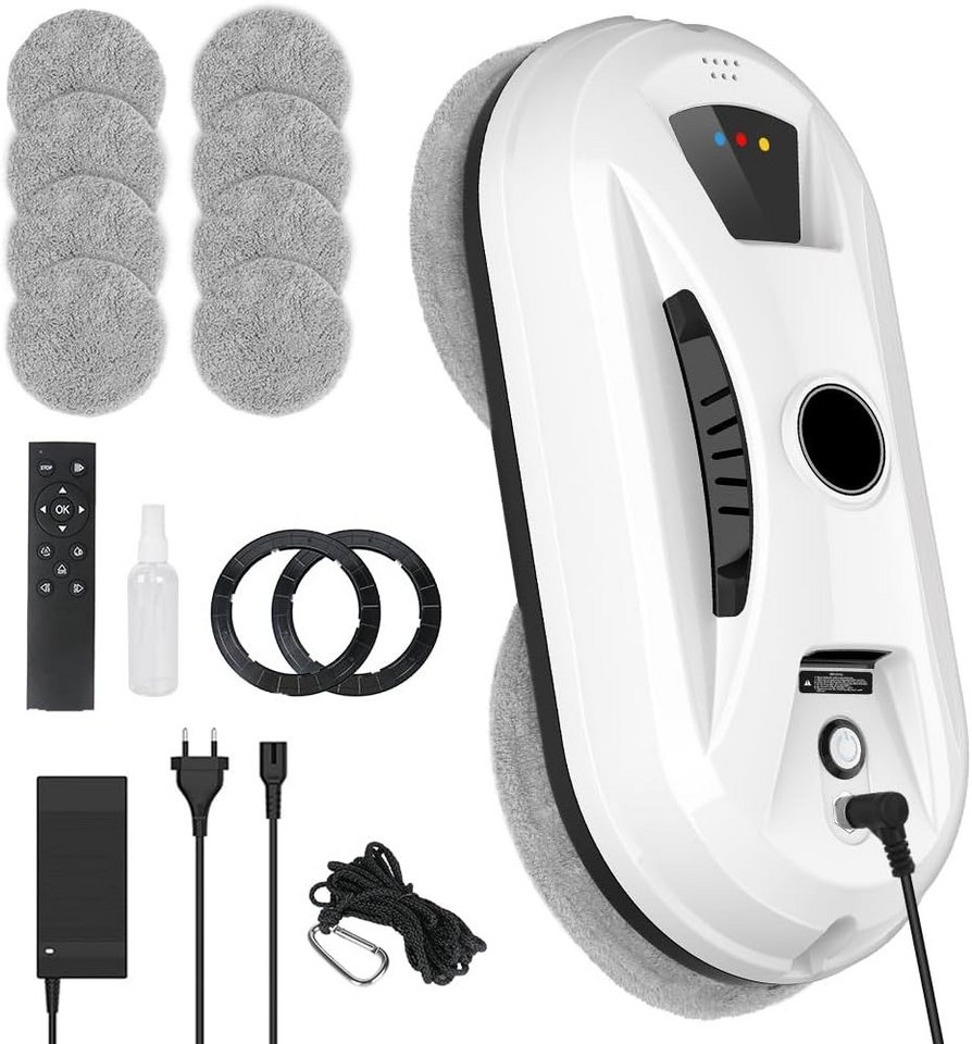 AIBISTAR Fensterreiniger 5600PA Elektrischer Fensterputzer Automatischer Fensterputzroboter, mit Automatische Wasserstrahl,für Innen/Außenfenster Bild 3