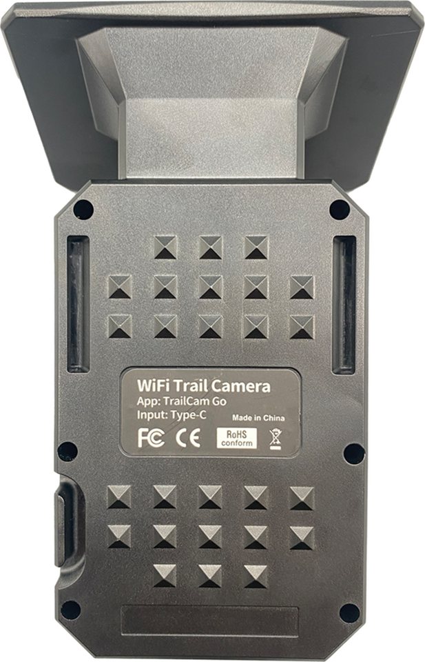 Berger & Schröter Wildkamera Mini Wifi 32 MP mit Solar Panel 0,75 W (Revier, Jagd, Außenbereich, Sicherheitsüberwachung, Wildtierbeobachtung, App-Steuerung und IP66-Gehäuse) Bild 2
