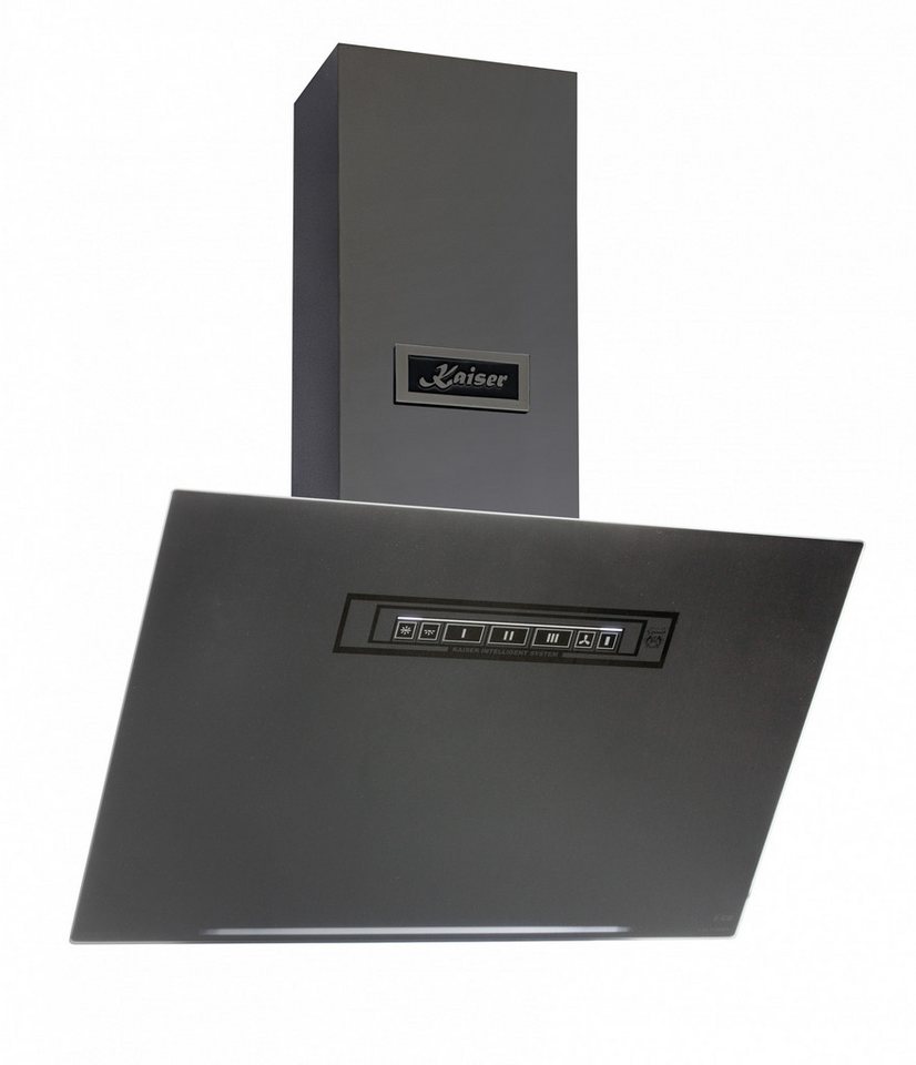 Kaiser Küchengeräte Kopffreihaube AT 6402 ECO..,Dunstabzugshaube 60cm Moire Glas in Graphitgrau 850m³/h Serie La Perle Noire, Kopffreie Dunstabzugshaube, Wandhaube, FullTouch, Randabsaugung, Ambient Light AT 6402 ECO..,Dunstabzugshaube 60cm Moire Glas in Graphitgrau 850m³/h, kopffrei Wandhaube Abluftbetrieb/ Umluftbetrieb Bild 3
