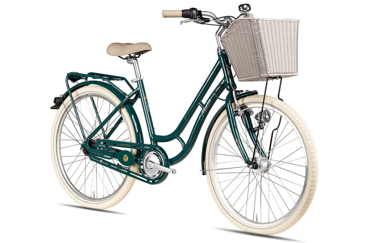 Maxim Cityrad Maxim Anno 1902 26 Wave, 7 Gang Shimano Nexus 7 SG-C3001 Rücktritt Schaltwerk, Nabenschaltung Rücktritt, Nabenschaltung Rücktritt grün Bild 5