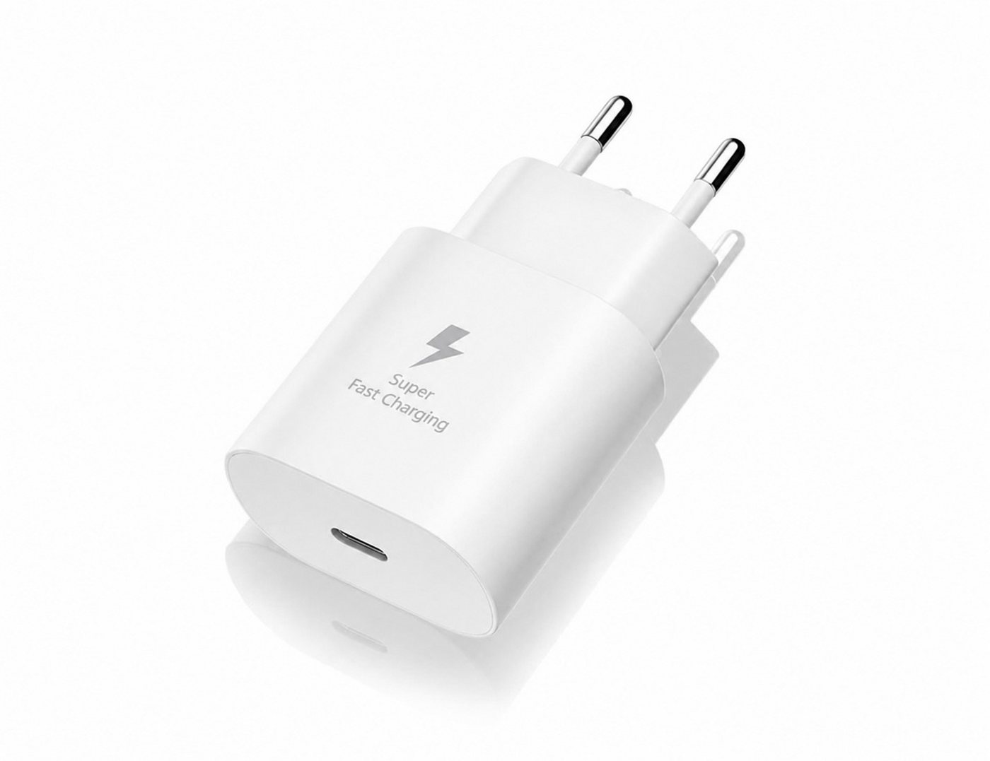 Ventarent 25W USB-C Netzadapter für Samsung Galaxy S Serie PPS USB-Ladegerät (3000 mA, Packung, 1-tlg., ohne USB-C Ladekabel, Schnellladen, kompakte Bauform, 100–240 V Eingang) Bild 3
