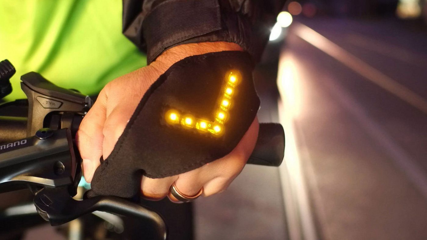flash2besafe Fahrradhandschuhe Flash2besafe Der Original Hand-Blinker fürs Fahrrad Bild 3