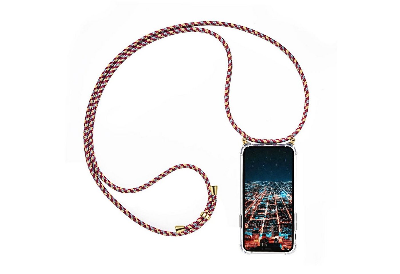 CoolGadget Handykette Handyhülle mit Handyband für Apple iPhone 11 6,1 Zoll, Case zum Umhängen Kette Halsband Kordel mit Hülle für Apple iPhone 11 Bild 2