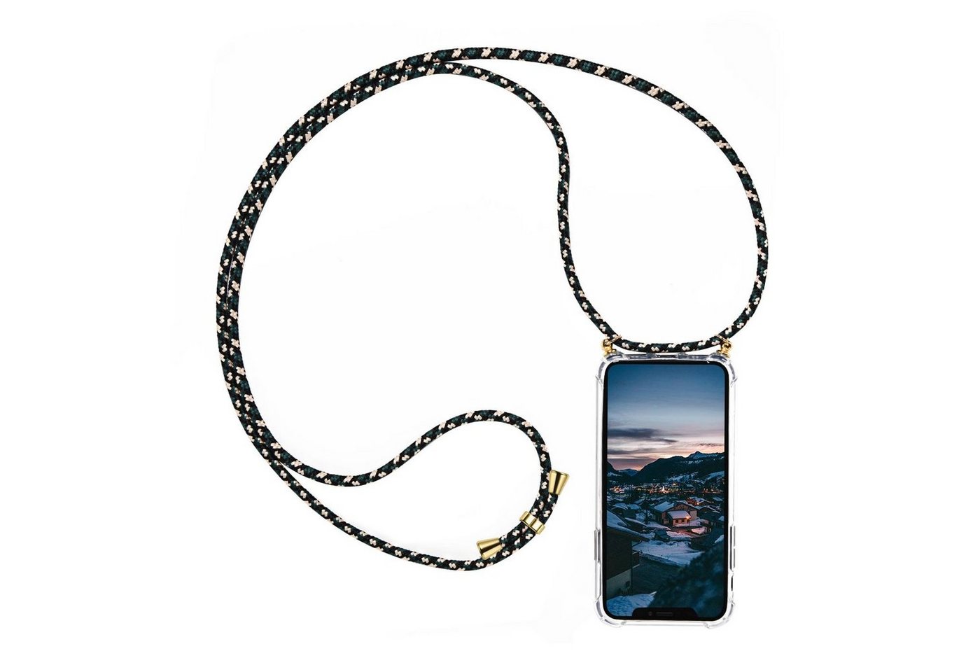 CoolGadget Handykette Handyhülle mit Handyband für Samsung Galaxy A53 5G 6,5 Zoll, Case zum Umhängen Kette Halsband Kordel mit Hülle für Samsung A53 5G